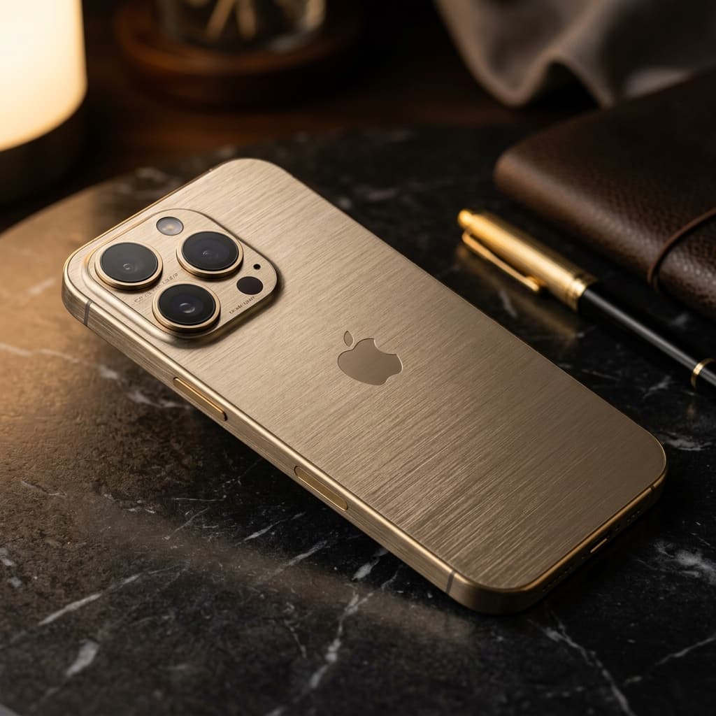 Brushed Titanium